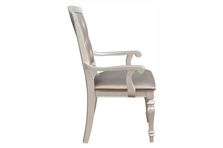 Orsina Pearl Modern Contemporary Faux Leather Upholstered Seat Rectangular Dining Room Set - Ella Furniture