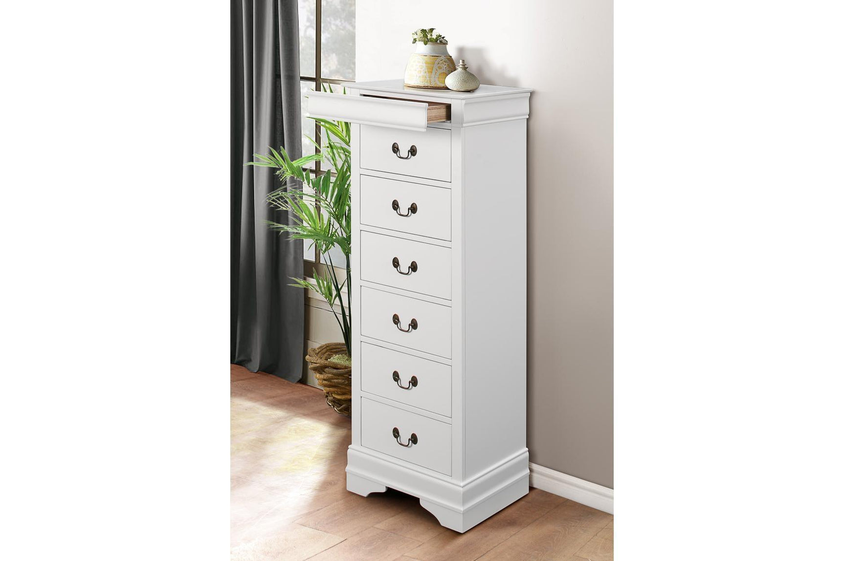 Mayville White Modern Traditional Okume Veneer Engineered Wood Sleigh Bedroom Set - Ella Furniture