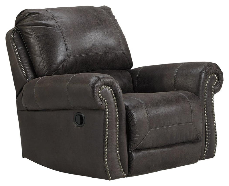 Breville Charcoal Sofa, Loveseat And Recliner