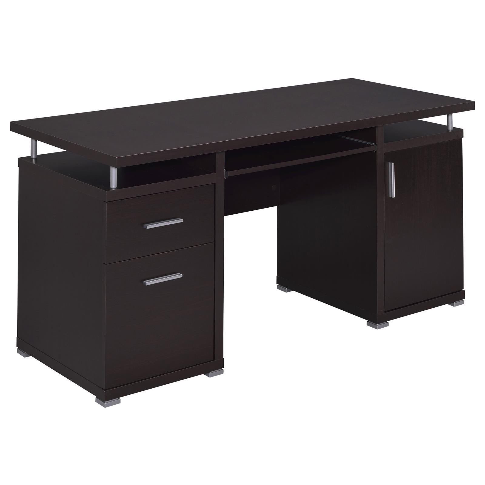 Tracy Cappucino Office Desk - Ella Furniture