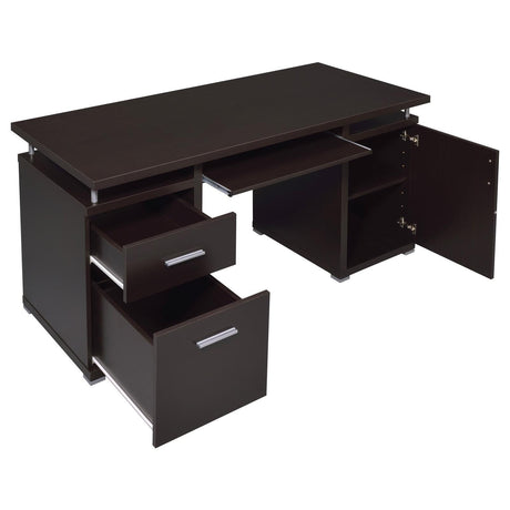 Tracy Cappucino Office Desk - Ella Furniture