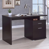 Irving Dark Cappucino Office Desk - Ella Furniture