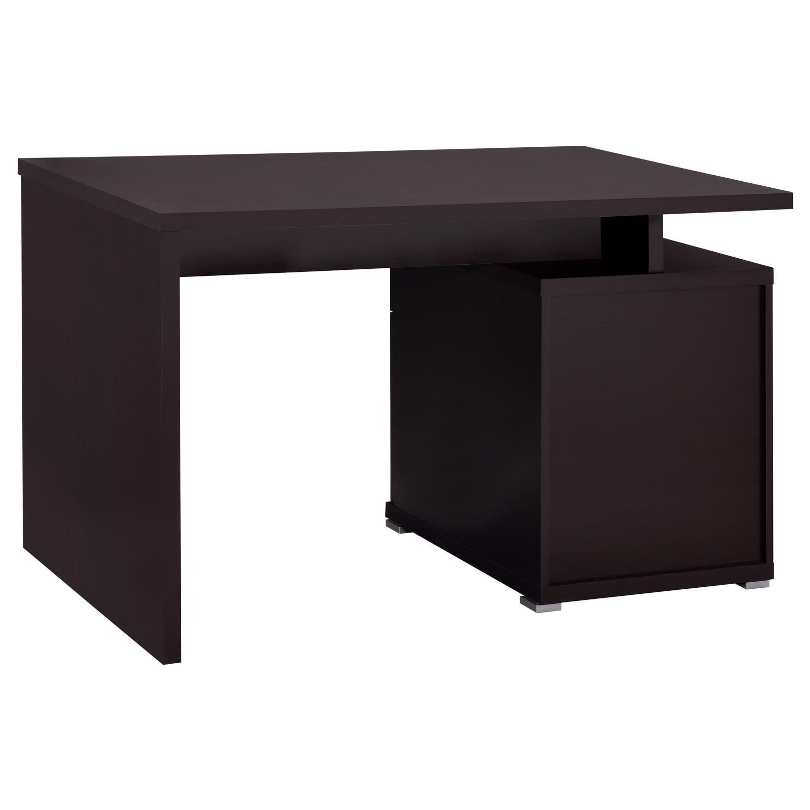 Irving Dark Cappucino Office Desk - Ella Furniture