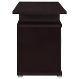 Irving Dark Cappucino Office Desk - Ella Furniture