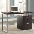 Brennan Cappucino Desk Office Desk - Ella Furniture
