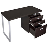 Brennan Cappucino Desk Office Desk - Ella Furniture