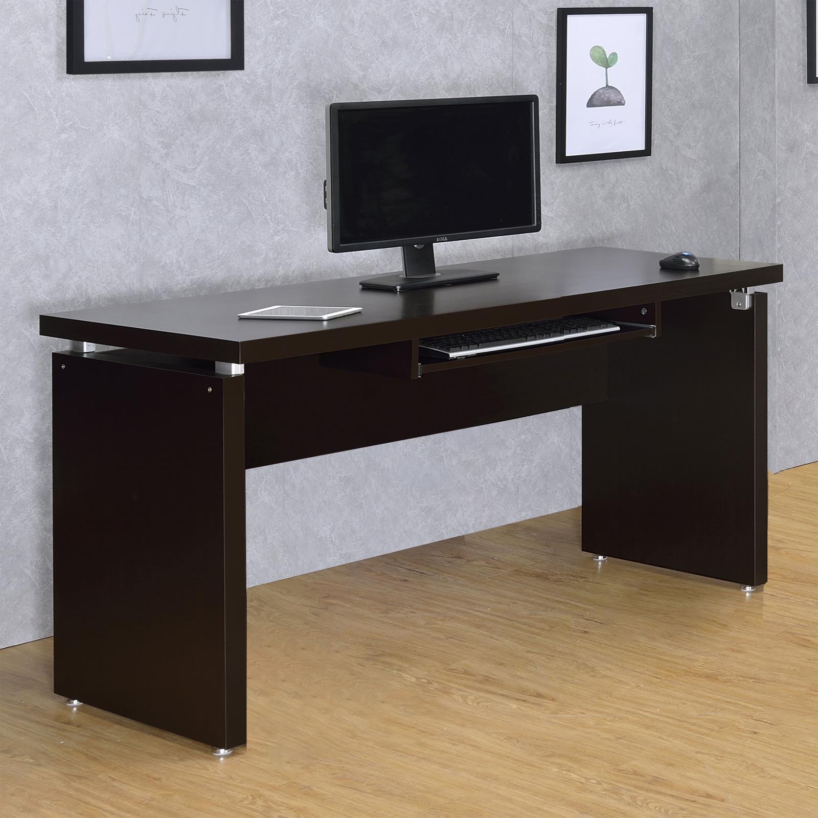 Skylar Warm Cappucino Computer Desk - Ella Furniture
