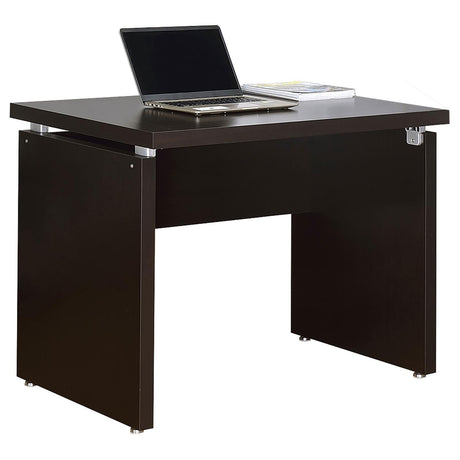 Skylar Warm Cappuncino Desk Return - Ella Furniture