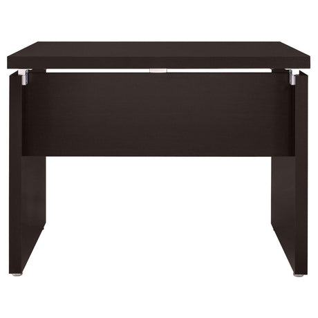 Skylar Warm Cappuncino Desk Return - Ella Furniture