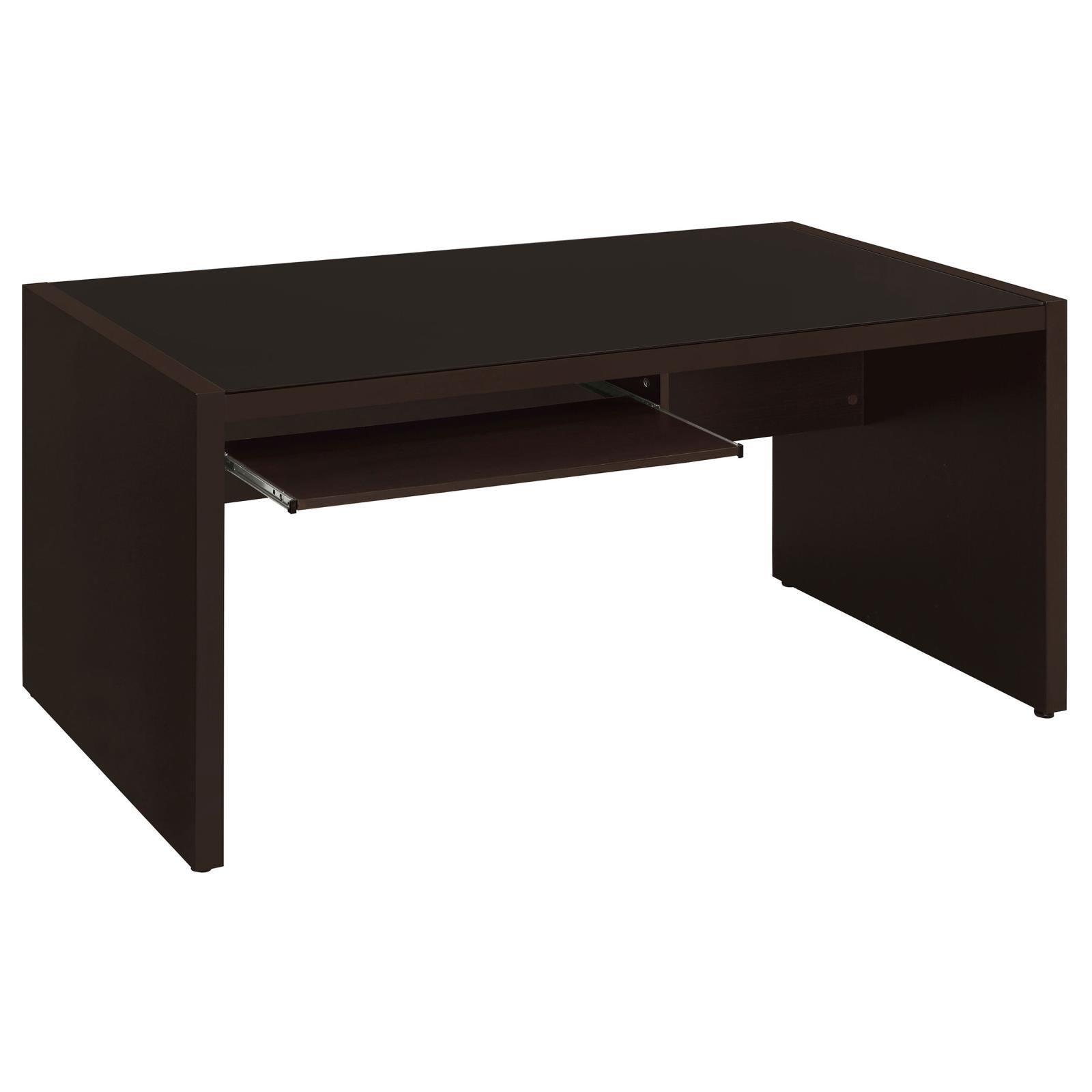 Skeena Cappucino Computer Desk - Ella Furniture