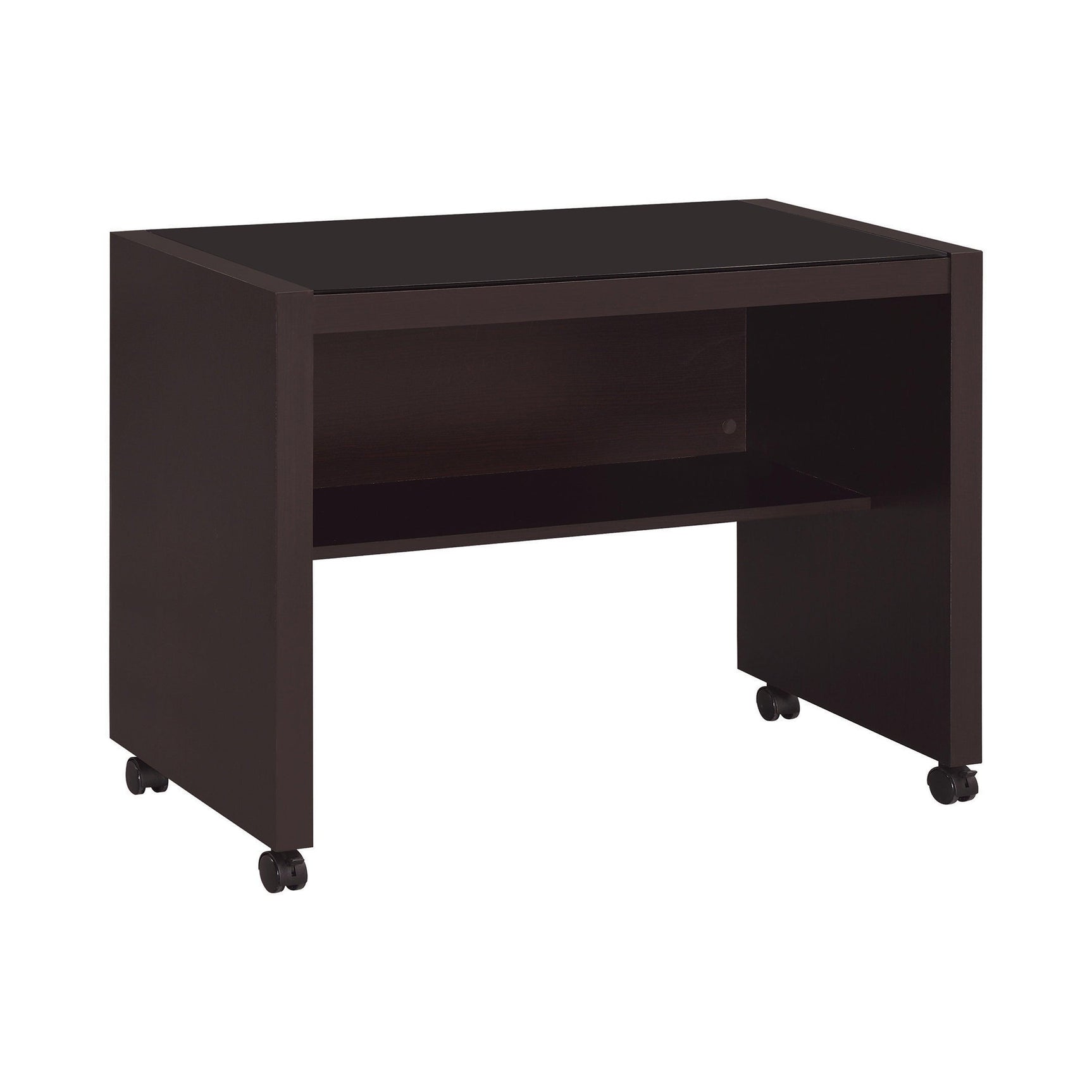 Skeena 3-Drawer Mobile Storage Cabinet Cappuccino - Ella Furniture