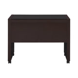 Skeena Mobile Return With Casters Cappuccino - Ella Furniture