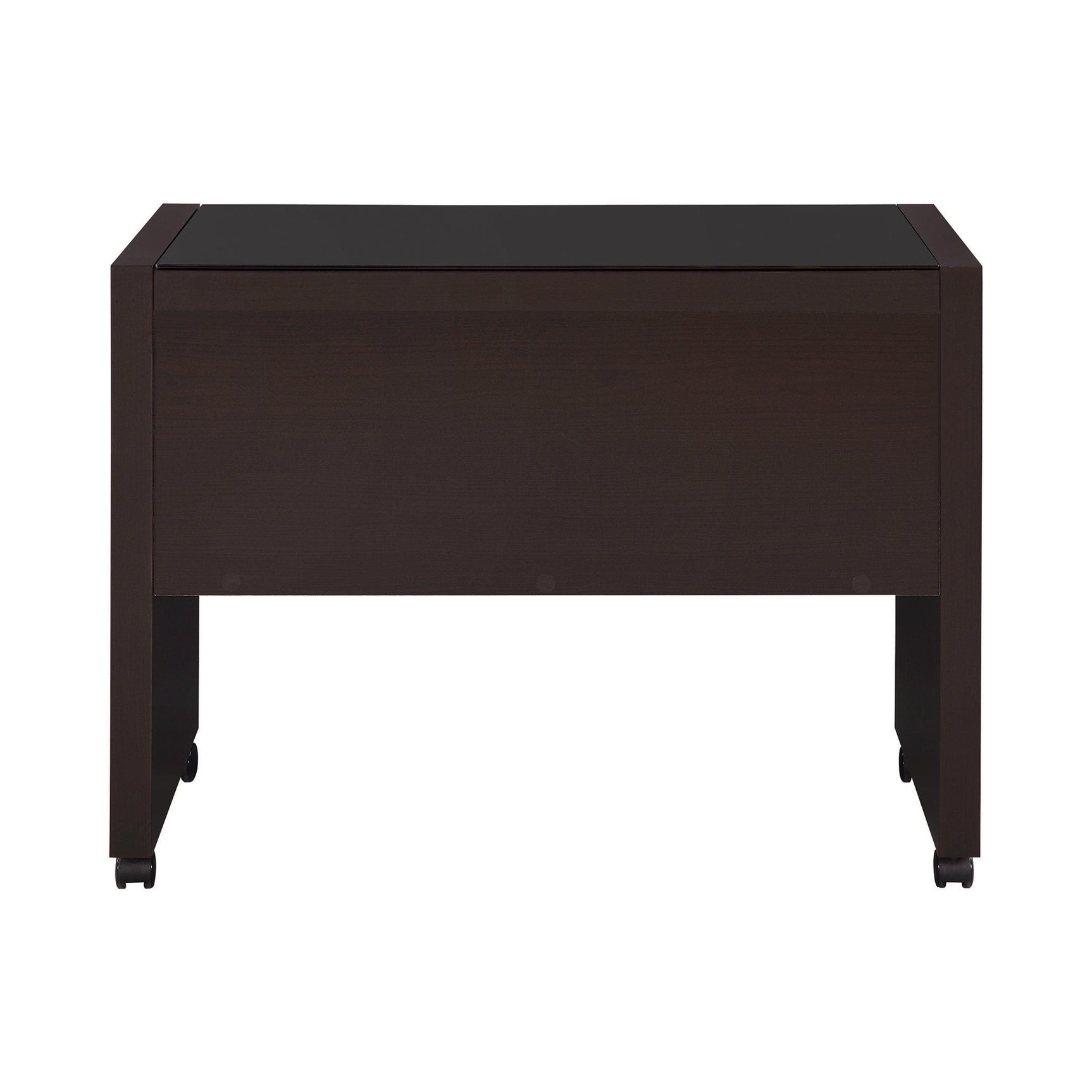 Skeena Mobile Return With Casters Cappuccino - Ella Furniture