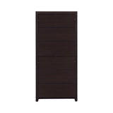 Skylar 5-Shelf Bookcase With Storage Drawer Cappuccino - Ella Furniture
