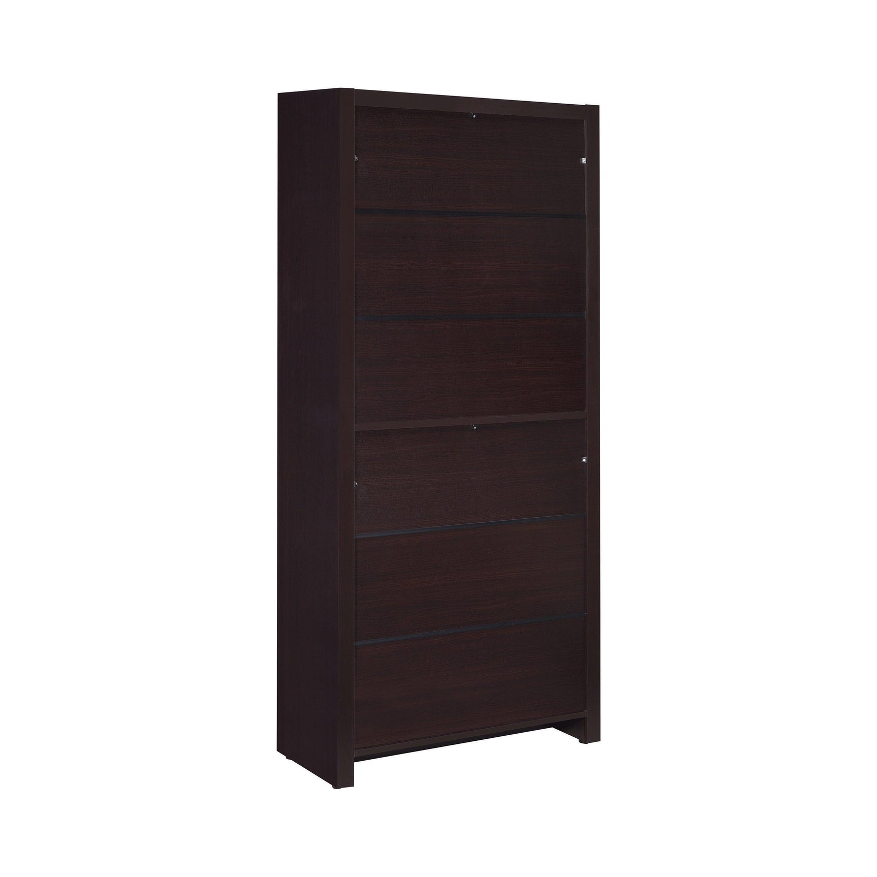 Skylar 5-Shelf Bookcase With Storage Drawer Cappuccino - Ella Furniture
