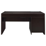 Halston 3-Drawer Connect-it Office Desk Cappuccino 800982 [ETA: 5/11/2023] - Ella Furniture