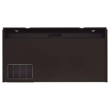 Halston 3-Drawer Connect-it Office Desk Cappuccino 800982 [ETA: 5/11/2023] - Ella Furniture