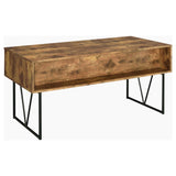 800999 Analiese Antique Nutmeg Writing Desk - Ella Furniture