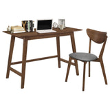 Karri Walnut 2Pc Writing Desk Set - Ella Furniture