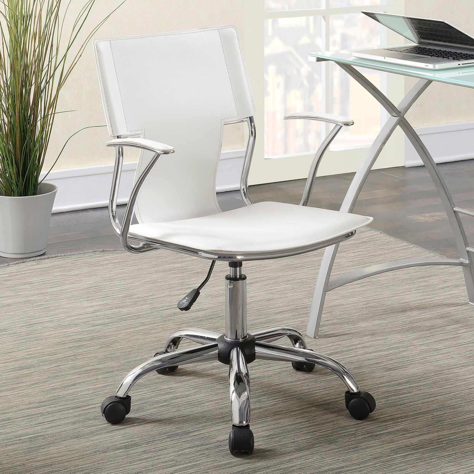 White Office Chair 801363 - Ella Furniture
