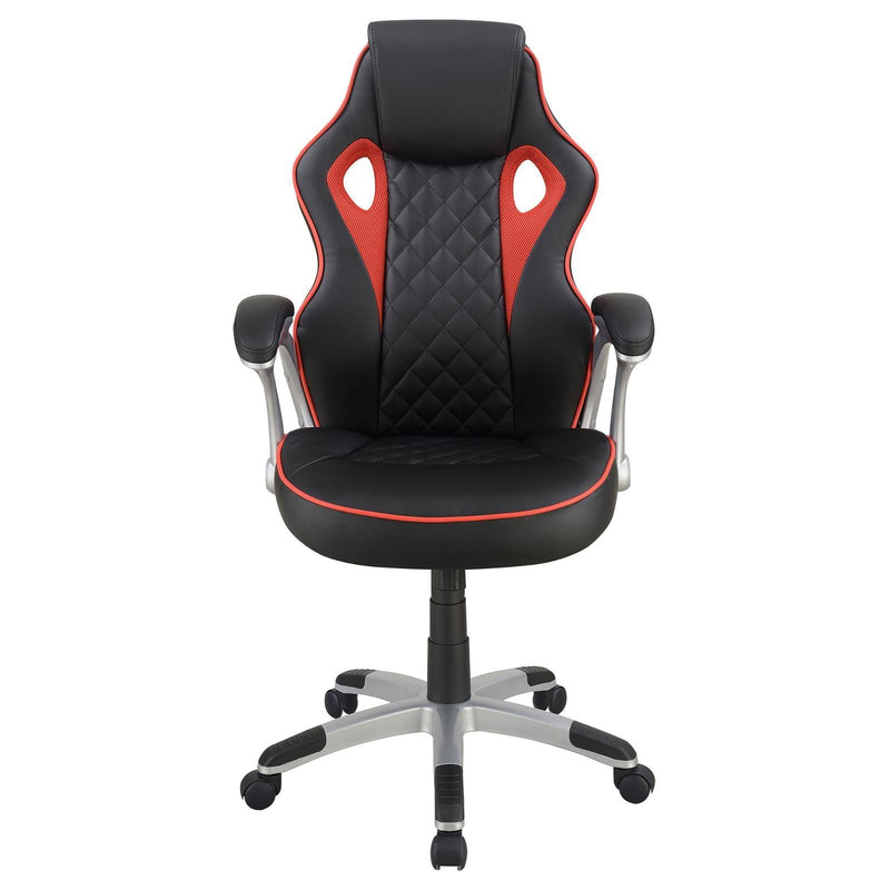 Black And Red Office Chair 801497 - Ella Furniture