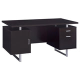 Lawtey Cappucino Office Desk - Ella Furniture