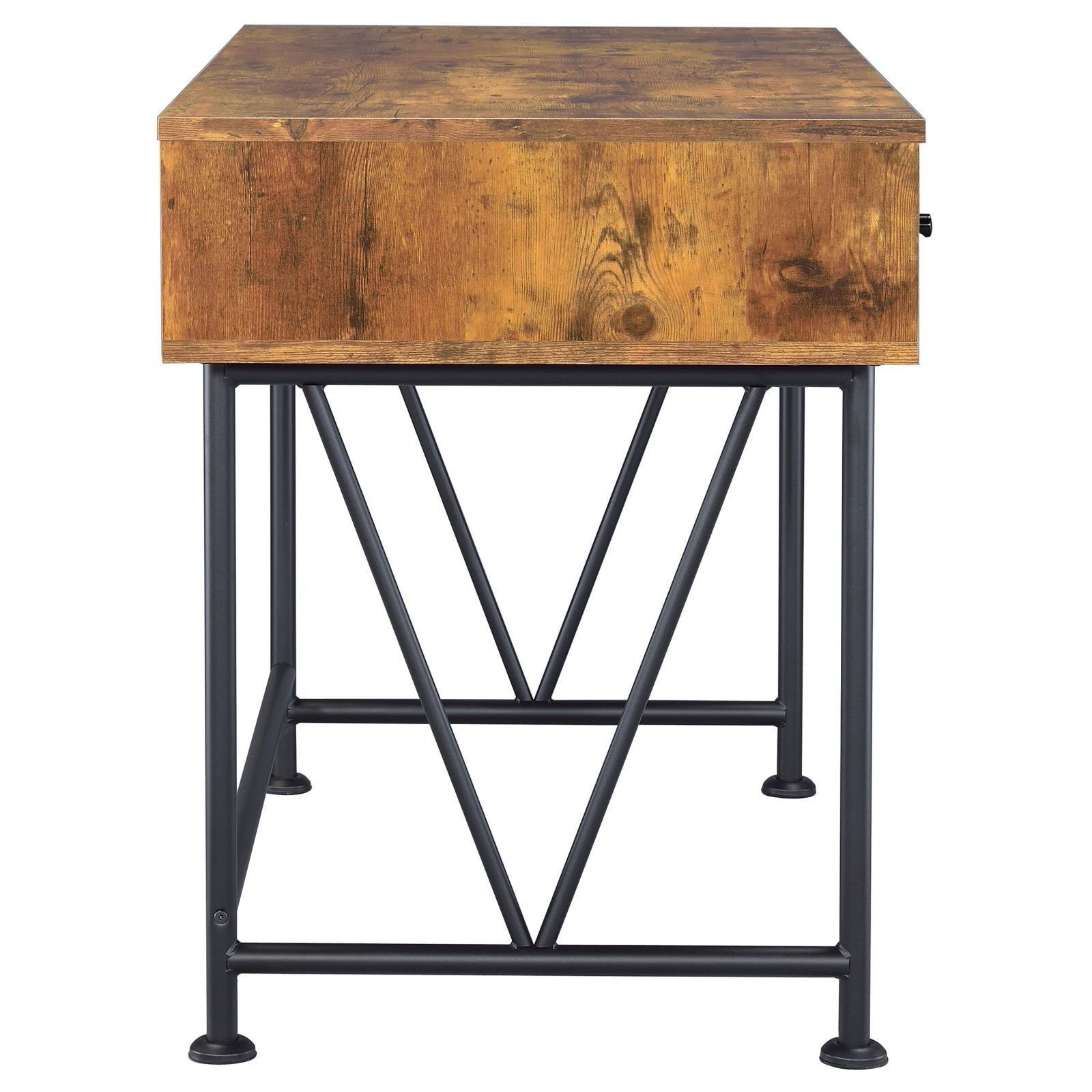 801541 Analiese Antique Nutmeg Writing Desk - Ella Furniture