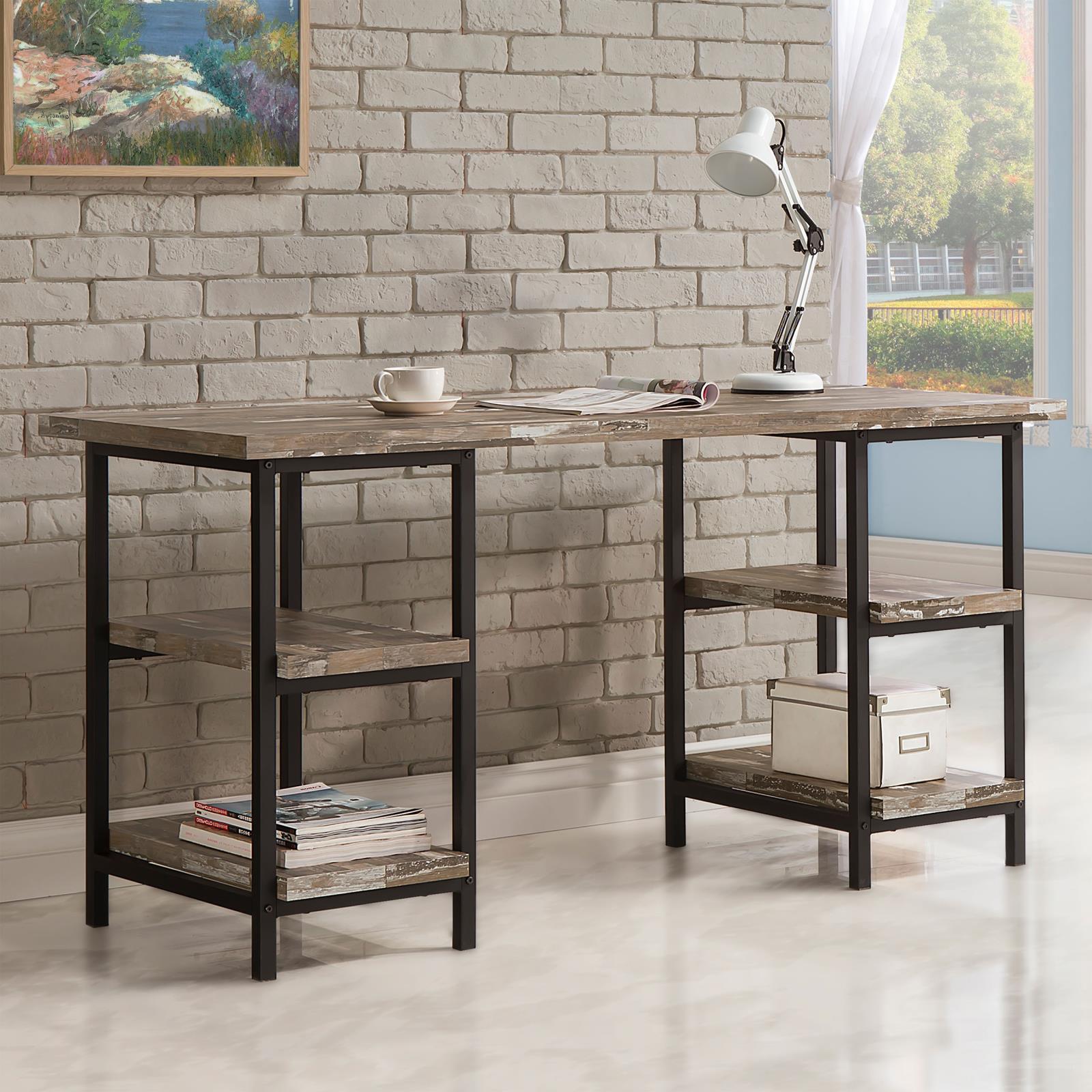 801551 Kemper Salvaged Cabin Writing Desk - Ella Furniture