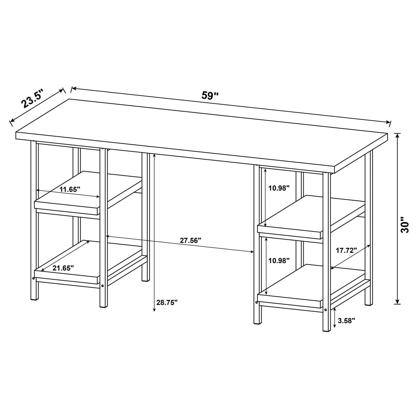 801551 Kemper Salvaged Cabin Writing Desk - Ella Furniture