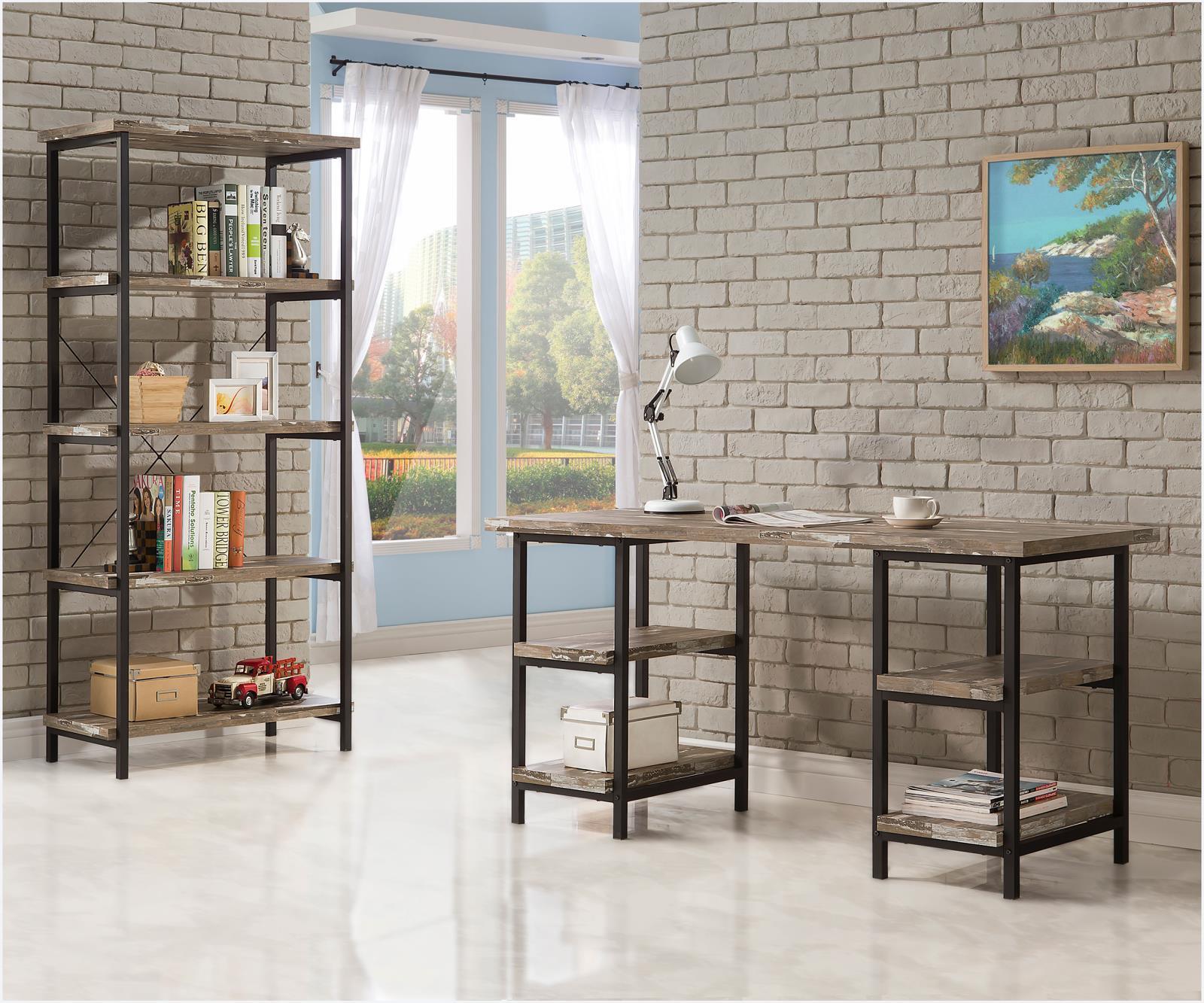 801551 Kemper Salvaged Cabin Writing Desk - Ella Furniture