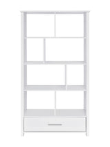 Dylan Rectangular 8-Shelf Bookcase - Ella Furniture