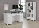 Dylan Rectangular 8-Shelf Bookcase - Ella Furniture