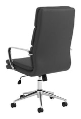 Black Upholstered Office Chair 801744 - Ella Furniture