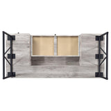Analiese Grey Driftwood Writing Desk - Ella Furniture