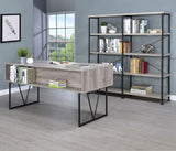 Analiese Grey Driftwood Writing Desk - Ella Furniture
