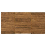 Sheeran Rustic Amber Writing Desk W/ Outlet - Ella Furniture