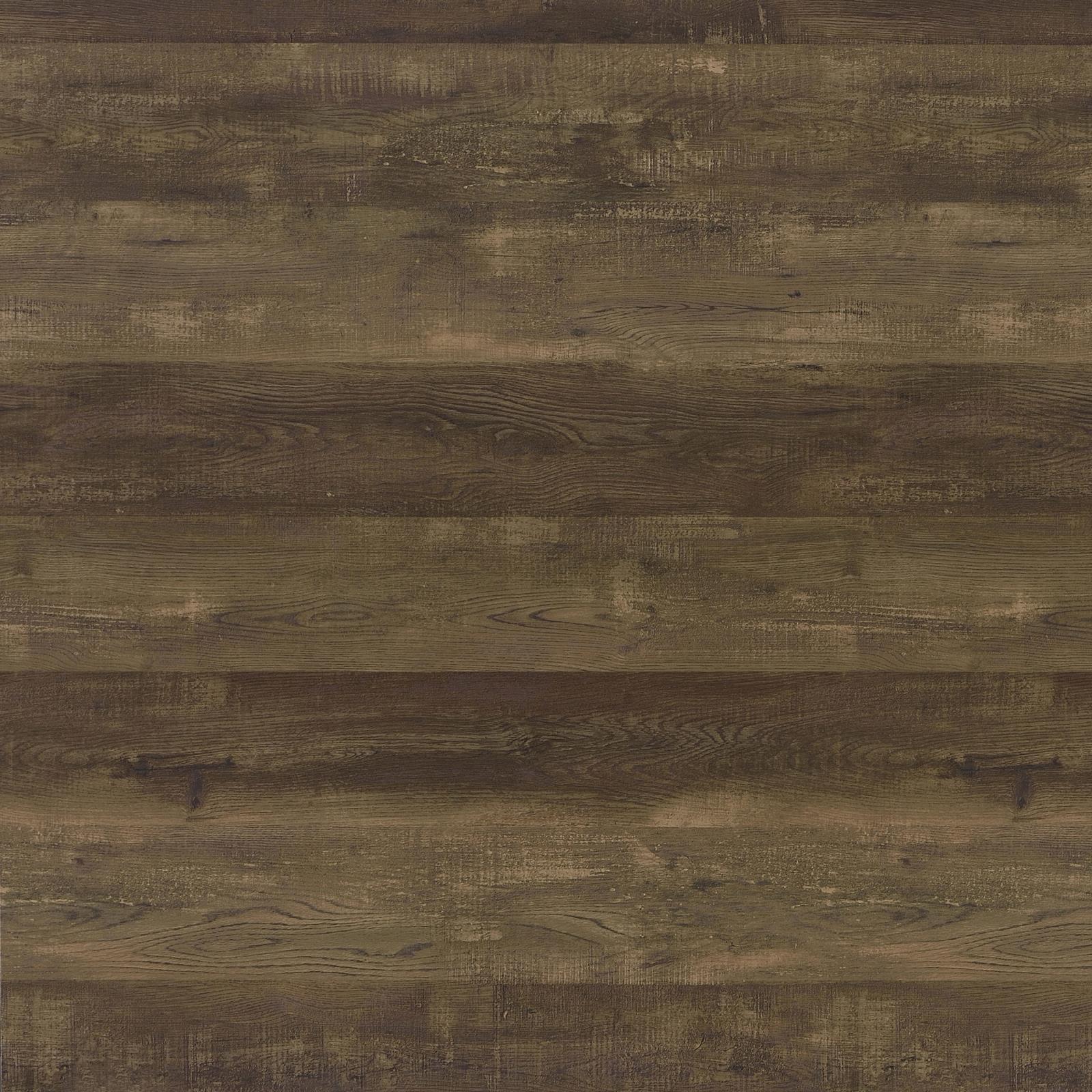 Elmcrest 24-Inch Wall Shelf Black And Rustic Oak - Ella Furniture