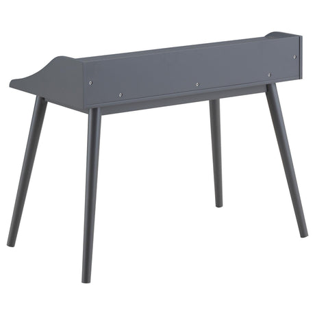 Percy Dark Grey Writing Desk - Ella Furniture
