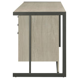Loomis Natural Driftwood Office Desk - Ella Furniture