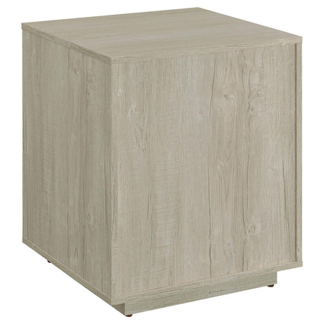 Loomis Natural Driftwood File Cabinet - Ella Furniture