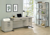 Loomis Natural Driftwood File Cabinet - Ella Furniture
