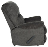 Ballinasloe Smoke Chenille Recliner - Ella Furniture