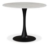 Tulip Black 36" Dining Table - Ella Furniture
