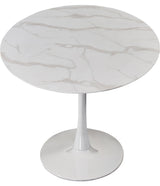 Tulip White 36" Dining Table - Ella Furniture