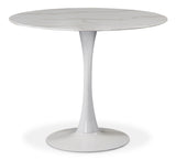 Tulip White 36" Dining Table - Ella Furniture