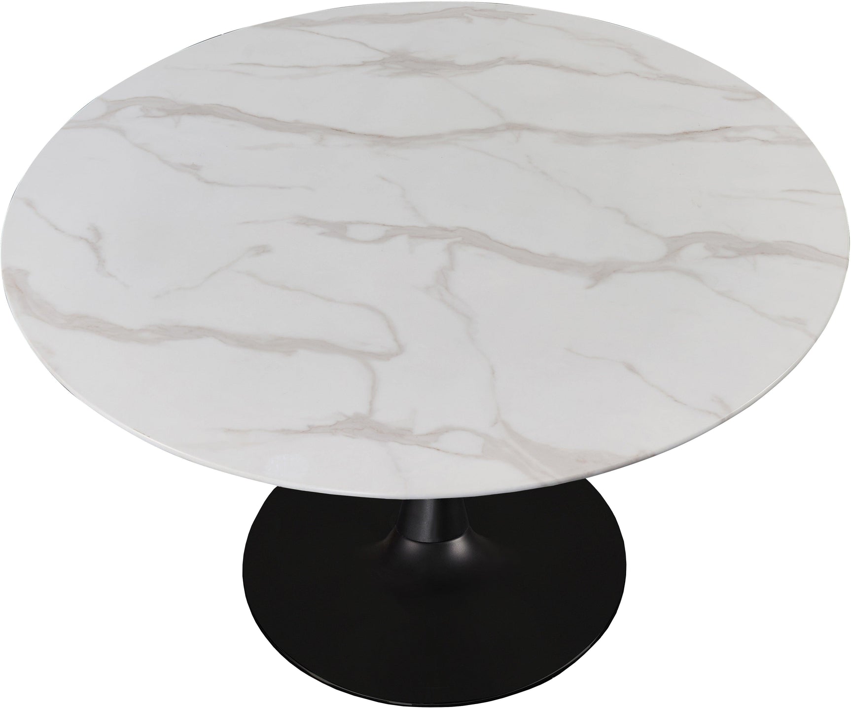 Tulip Black 48" Dining Table - Ella Furniture