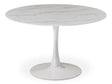 Tulip White 48" Dining Table - Ella Furniture