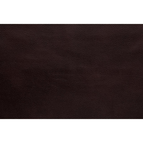 Bastrop Brown Solid Wood Premium Faux Leather Upholstery 3-Piece Sectional With Right Console - Ella Furniture