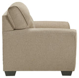 Ardmead Putty Chenille Chair - Ella Furniture