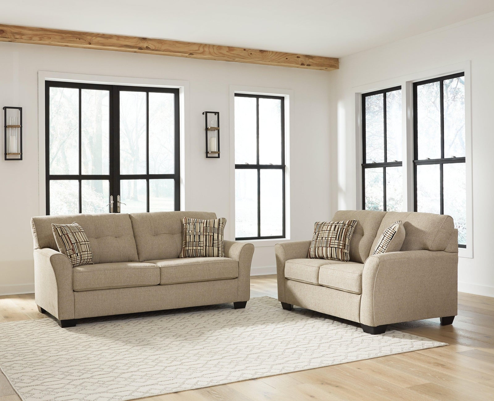 Ardmead Putty Sofa And Loveseat